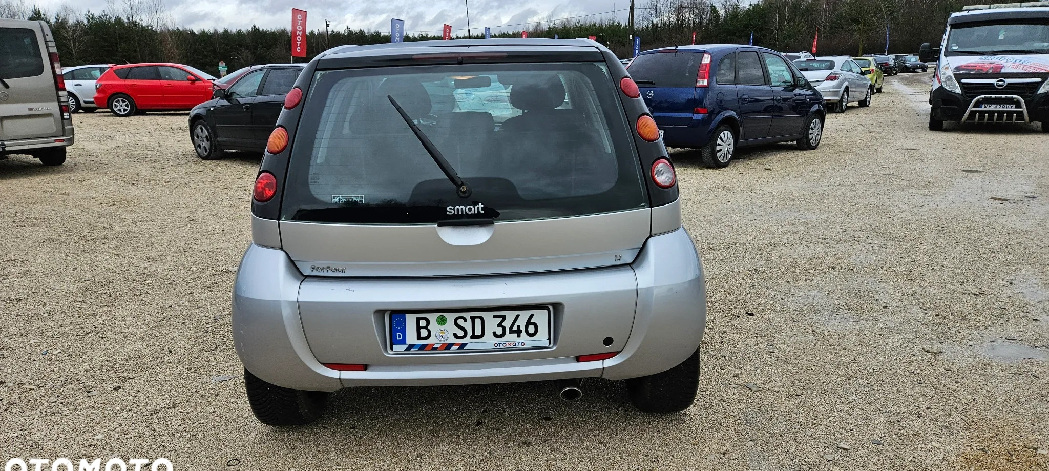 Smart Forfour cena 8900 przebieg: 159600, rok produkcji 2004 z Białobrzegi małe 172